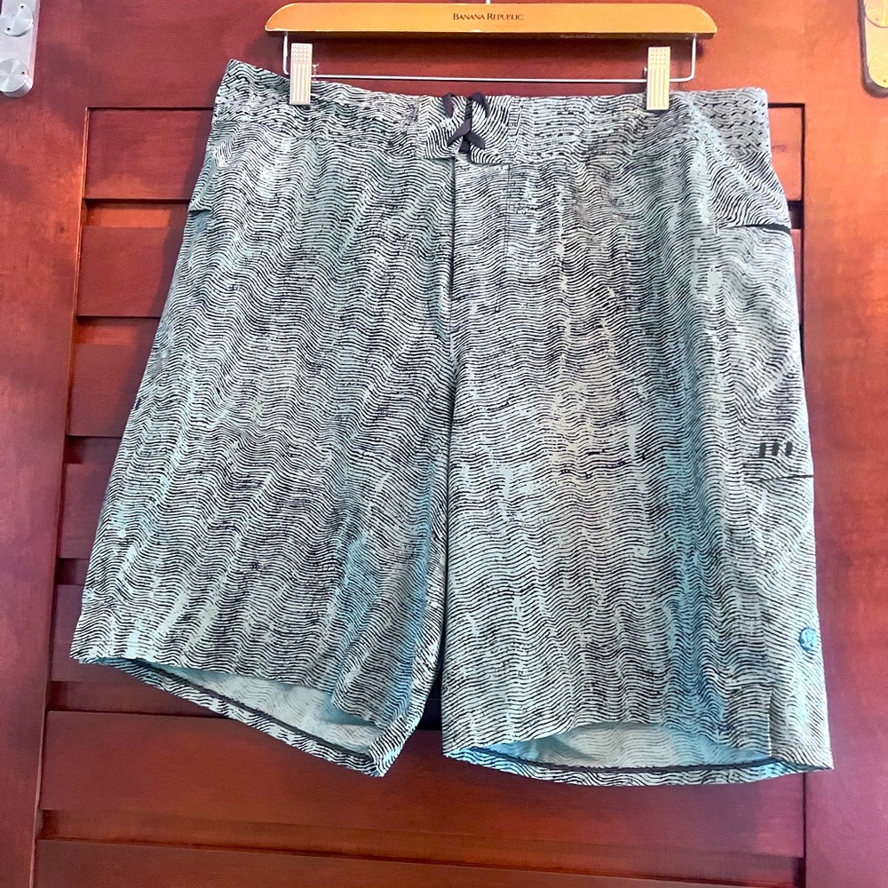 lululemon athletica Black and Gray Men's Swim Shorts